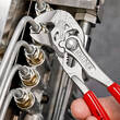 KNIPEX KNIPEX 86 03 125 SB Mini pliers wrench pliers and a wrench in a single tool plastic coated chrome-plated 125 mm (self-ser