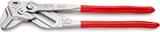 KNIPEX KNIPEX 86 03 400 Pliers Wrench XL pliers and a wrench in a single tool plastic coated chrome-plated 400 mm