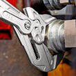 KNIPEX KNIPEX 86 03 400 Pliers Wrench XL pliers and a wrench in a single tool plastic coated chrome-plated 400 mm