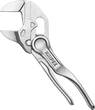 KNIPEX KNIPEX 86 04 100 Pliers Wrench XS pliers and a wrench in a single tool embossed, rough surface chrome-plated 100 mm