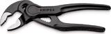 KNIPEX KNIPEX 87 00 100 Cobra® XS Pipe Wrench and Water Pump Pliers embossed, rough surface grey atramentized 100 mm