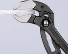 KNIPEX KNIPEX 87 01 400 SB Cobra® XL Pince multiprise et clé serre-tubes gainées en plastique grise atramentisée 400 mm (carte L