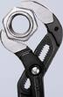 KNIPEX KNIPEX 87 01 560 Cobra® XXL Pipe Wrench and Water Pump Pliers plastic coated grey atramentized 560 mm