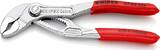 KNIPEX KNIPEX 87 03 125 Cobra® High-Tech Water Pump Pliers with non-slip plastic coating chrome-plated 125 mm