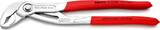 KNIPEX KNIPEX 87 03 300 SB Cobra® High-Tech Water Pump Pliers with non-slip plastic coating chrome-plated 300 mm (self-service c
