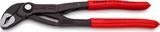 KNIPEX KNIPEX 87 11 250 SB Cobra®...matic Pince multiprise gainées en plastique antidérapant grise atramentisée 250 mm (carte LS