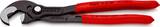 KNIPEX KNIPEX 87 41 250 Multiple Slip Joint Spanner with non-slip plastic coating grey atramentized 250 mm
