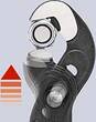 KNIPEX KNIPEX 87 41 250 Multiple Slip Joint Spanner with non-slip plastic coating grey atramentized 250 mm