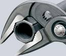 KNIPEX KNIPEX 87 51 250 Cobra® ES Water Pump Pliers extra-slim with non-slip plastic coating grey atramentized 250 mm
