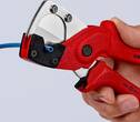 KNIPEX KNIPEX 90 10 185 Pipe cutter for multilayer and pneumatic hoses tough fibreglass reinforced plastic handles 185 mm