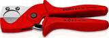 KNIPEX KNIPEX 90 25 185 SB Pipe cutter for plastic composite pipes tough fibreglass reinforced plastic handles 185 mm (self-serv