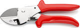 KNIPEX KNIPEX 94 55 200 Sécateur à enclume avec gaines en plastique chromée 200 mm