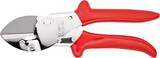 KNIPEX KNIPEX 94 55 200 Sécateur à enclume avec gaines en plastique chromée 200 mm