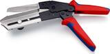 KNIPEX KNIPEX 95 02 21 Vinyl Shears also for cable ducts with multi-component grips burnished 275 mm