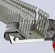 KNIPEX KNIPEX 95 02 21 Vinyl Shears also for cable ducts with multi-component grips burnished 275 mm