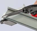 KNIPEX KNIPEX 95 02 21 Vinyl Shears also for cable ducts with multi-component grips burnished 275 mm