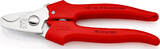 KNIPEX KNIPEX 95 05 165 SB Coupe-câbles poignées gainées en plastique par extrusion gainage PVC par extrusion 165 mm (carte LS/b
