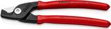 KNIPEX KNIPEX 95 11 160 StepCut Cable Shears plastic coated burnished 160 mm