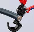 KNIPEX KNIPEX 95 31 250 Cable Cutter (ratchet action) with multi-component grips black lacquered 250 mm (self-service card/blist