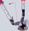 KNIPEX KNIPEX 95 32 038 Cable Shears (ratchet action) with telescopic handles with multi-component grips 570 mm
