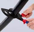 KNIPEX KNIPEX 95 32 320 Cable Cutter (ratchet principle, 3-stage) with multi-component grips black atramentized 320 mm