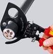 KNIPEX KNIPEX 95 36 280 Cable Cutter (ratchet action) insulated with multi-component grips, VDE-tested black lacquered 280 mm (s