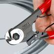 KNIPEX KNIPEX 95 61 150 Bowden Cable Cutter plastic coated black atramentized 150 mm