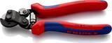 KNIPEX KNIPEX 95 62 160 SB Coupe-câbles également pour les câbles métalliques à haute résistance avec gaines bi-matière brunie 1