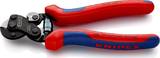 KNIPEX KNIPEX 95 62 160 TC Wire Rope Cutter for tyre cord with multi-component grips burnished 160 mm