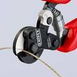 KNIPEX KNIPEX 95 62 160 TC Wire Rope Cutter for tyre cord with multi-component grips burnished 160 mm