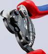 KNIPEX KNIPEX 95 62 160 TC Wire Rope Cutter for tyre cord with multi-component grips burnished 160 mm