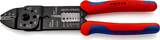 KNIPEX KNIPEX 97 21 215 SB Crimping Pliers with multi-component grips black lacquered 230 mm (self-service card/blister)