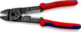 KNIPEX KNIPEX 97 21 215 SB Crimping Pliers with multi-component grips black lacquered 230 mm (self-service card/blister)