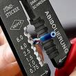 KNIPEX KNIPEX 97 32 240 SB Pince à sertir avec gaines bi-matière noire laquée 240 mm (carte LS/blister)