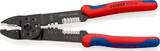 KNIPEX KNIPEX 97 22 240 SB Crimping Pliers with multi-component grips black lacquered 240 mm (self-service card/blister)