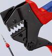 KNIPEX KNIPEX 97 43 200 Crimp System Pliers for exchangeable crimping dies with multi-component grips burnished 200 mm