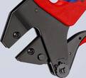 KNIPEX KNIPEX 97 43 200 Crimp System Pliers for exchangeable crimping dies with multi-component grips burnished 200 mm