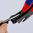 KNIPEX KNIPEX 97 43 200 Crimp System Pliers for exchangeable crimping dies with multi-component grips burnished 200 mm