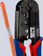 KNIPEX KNIPEX 97 51 10 SB Crimping Pliers for Western plugs with multi-component grips burnished 190 mm (self-service card/blist