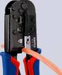 KNIPEX KNIPEX 97 51 10 SB Crimping Pliers for Western plugs with multi-component grips burnished 190 mm (self-service card/blist