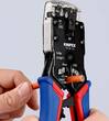 KNIPEX KNIPEX 97 51 12 SB Crimping Pliers for Western plugs with multi-component grips burnished 200 mm (self-service card/blist