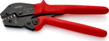 KNIPEX KNIPEX 97 52 04 Crimping Pliers for two-hand operation with non-slip plastic grips burnished 250 mm