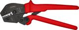 KNIPEX KNIPEX 97 52 13 Pince à sertir également pour prise à deux mains avec gaines en plastique antidérapantes brunie 250 mm