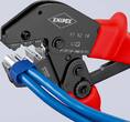 KNIPEX KNIPEX 97 52 18 Crimping Pliers for two-hand operation with non-slip plastic coating burnished 250 mm