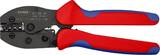 KNIPEX KNIPEX 97 52 34 PreciForce® Pince à sertir avec gaines bi-matière brunie 220 mm