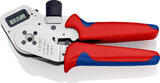 KNIPEX KNIPEX 97 52 63 DG Four-Mandrel Crimping Pliers for turned contacts with multi-component grips chrome-plated 195 mm