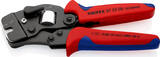 KNIPEX KNIPEX 97 53 09 SB Self-Adjusting Crimping Pliers for wire ferrules with front loading with multi-component grips burnish