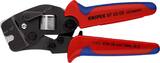 KNIPEX KNIPEX 97 53 09 SB Self-Adjusting Crimping Pliers for wire ferrules with front loading with multi-component grips burnish