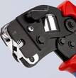 KNIPEX KNIPEX 97 53 09 SB Self-Adjusting Crimping Pliers for wire ferrules with front loading with multi-component grips burnish
