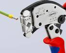 KNIPEX KNIPEX 97 53 18 SB Twistor®16 Self-Adjusting Crimping Pliers for wire ferrules with rotatable die head with multi-compone